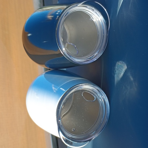 Dual wall not used 12oz stainless steel cups  White only - Picture 2 of 4